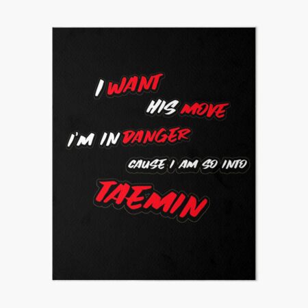 Galeriedrucke Taemin Redbubble