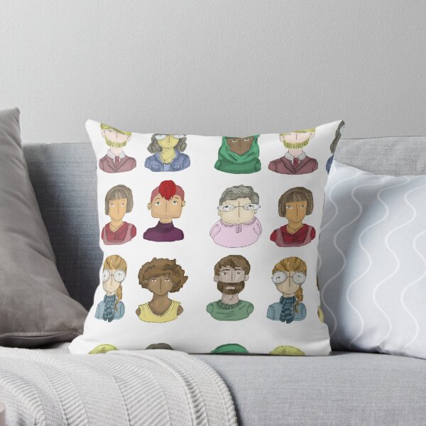 Item preview, All The People designed and sold by DrawWithLizzie.