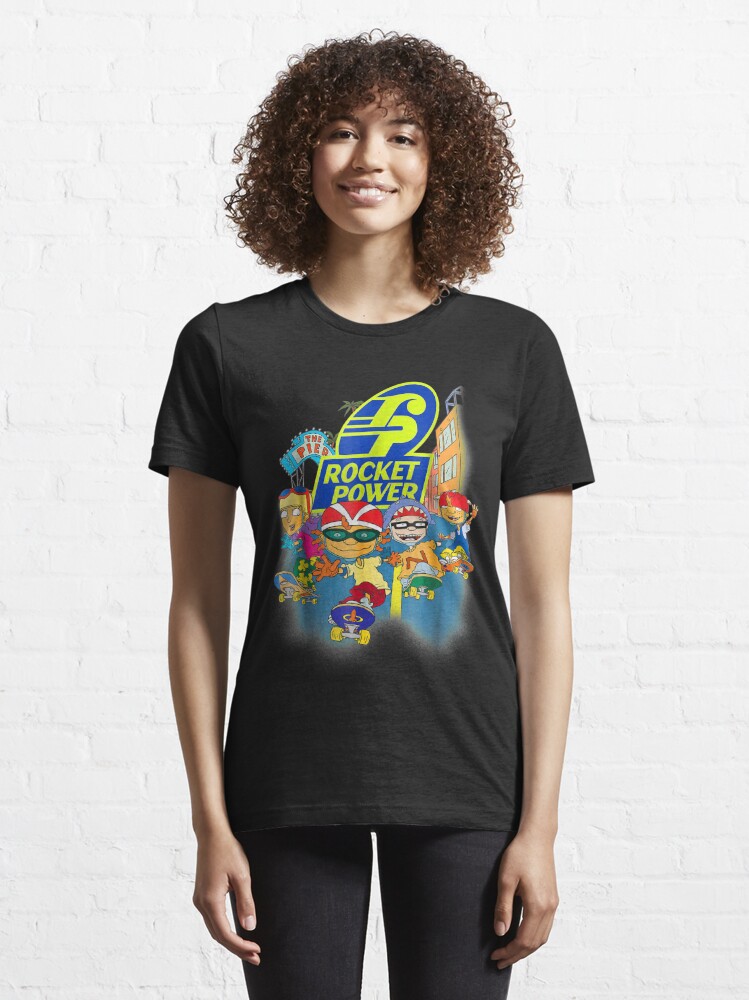 Nickelodeon Mens Rocket Power Crew Neck T-Shirt