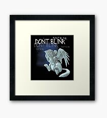 Weeping kitten Framed Print