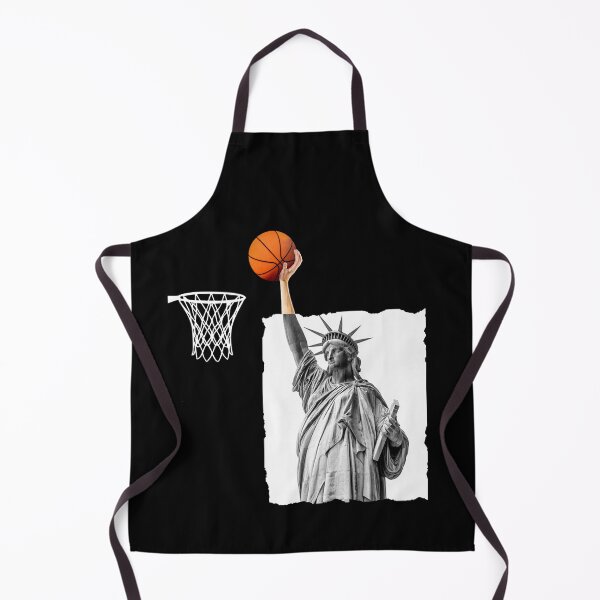 Item preview, Funny Statue Of Liberty Basketball Collage Art designed and sold by silverhexagon.
