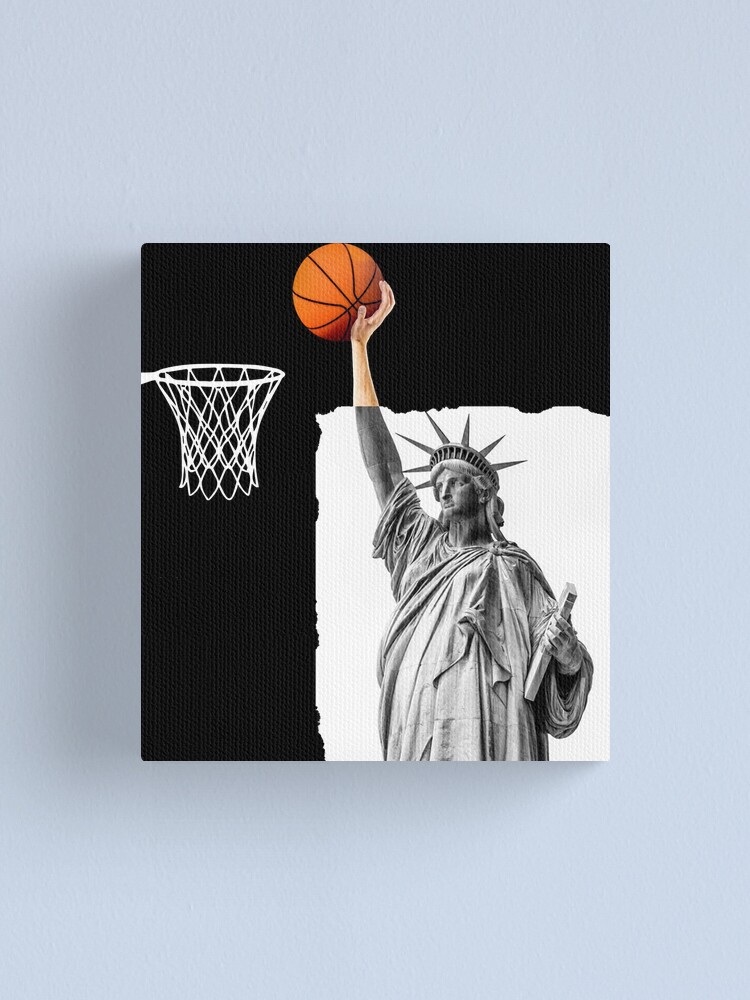 Michael Jordan Chicago Bulls NBA Basketball Art Collage Art Print