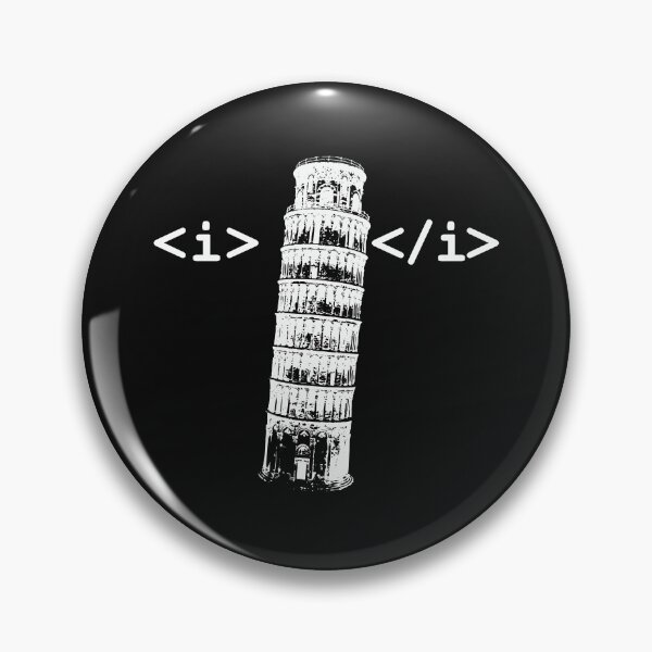 Item preview, Funny HTML Italic Coding designed and sold by bullshirter.