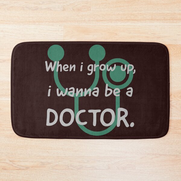 Item preview, when i grow up, i wanna be a doctor designed and sold by doctors-apparel.