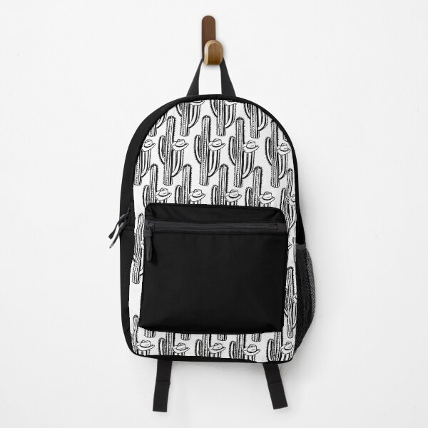 Item preview, Black Somewhere to hang your hat backpack designed and sold by Cobraoil.