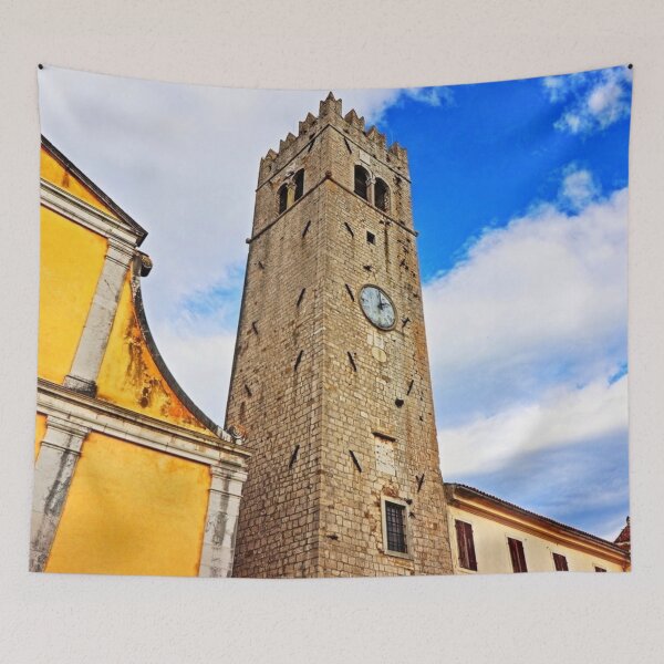 Item preview, Croatia Motovun Istria Old Town City Tower Ancient City Architecture Gifts designed and sold by TheGreekGuy.