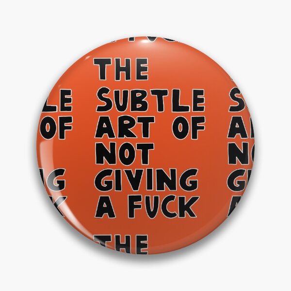 Item preview, The subtle art of not giving a fuck designed and sold by ArtByMelz.