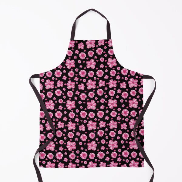 Item preview, Pink and Black Floral Collage Print designed and sold by DFLC Prints.