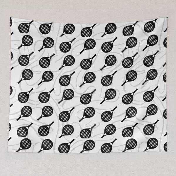 Item preview, Padel Racket Pattern designed and sold by GVibezPadel.