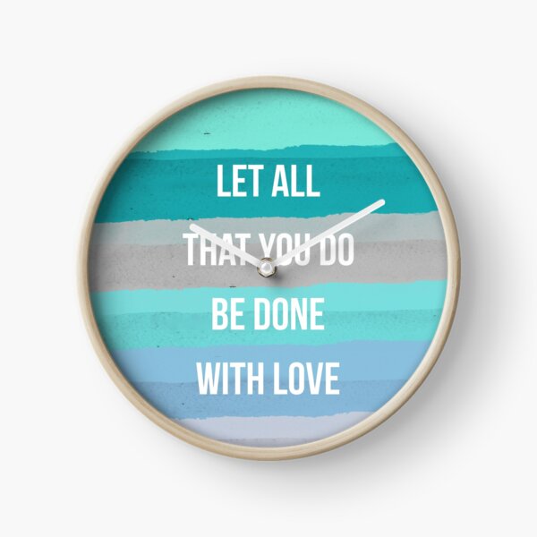 Christian Quote Clock