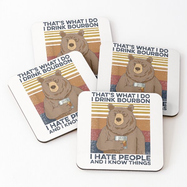 Item preview, That's What I Do I Drink Bourbon designed and sold by kirsticharles.