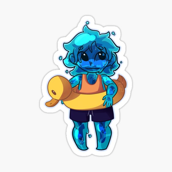 Puddle Slime Chibi Sticker