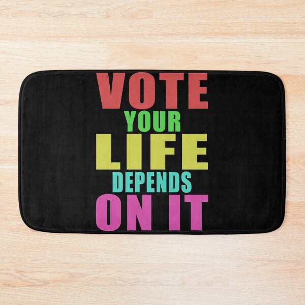 Item preview, Vote your life depends on it vintage  designed and sold by vineeth.