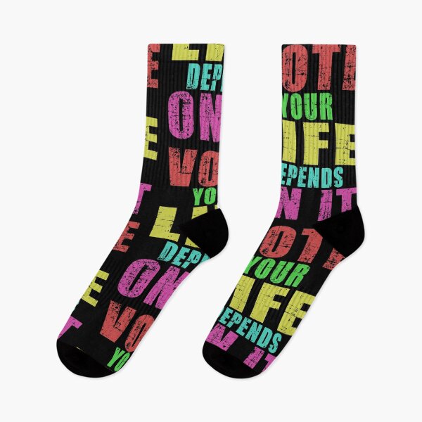 Item preview, Vote your life depends on it vintage grunge effect designed and sold by vineeth.