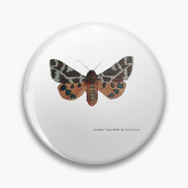 Item preview, Garden Tiger Moth designed and sold by Sueburnsinsects.