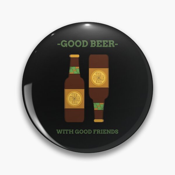 Item preview, GOOD BEER WITH GOOD FRIENDS designed and sold by Ashalcheema.