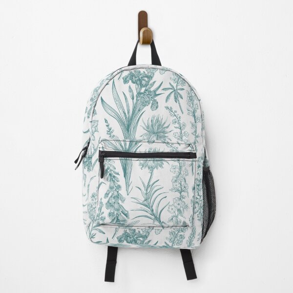 Item preview, Emerald Green Botanical Toile de Jouy designed and sold by janesbotanics.