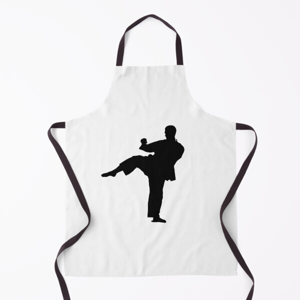Item preview, Karate- Karate kick silhouette logo - martial arts designed and sold by mrsupicku.