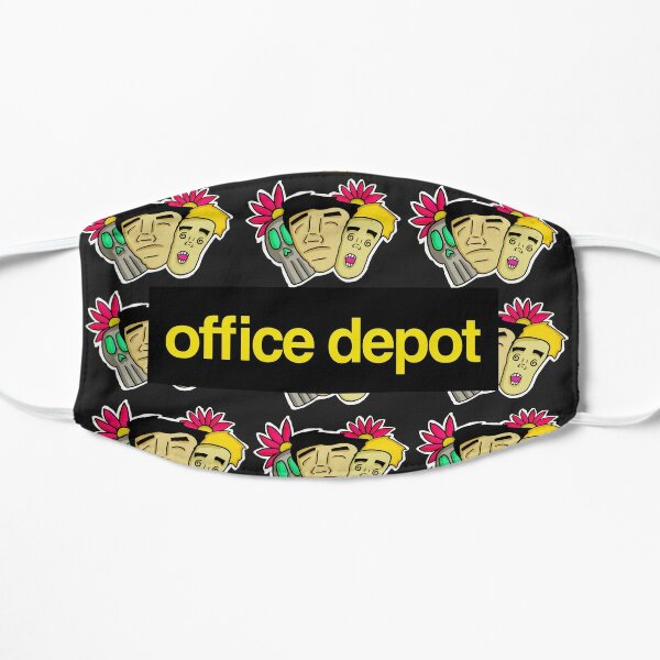 Download Office Depot Face Masks Redbubble PSD Mockup Templates