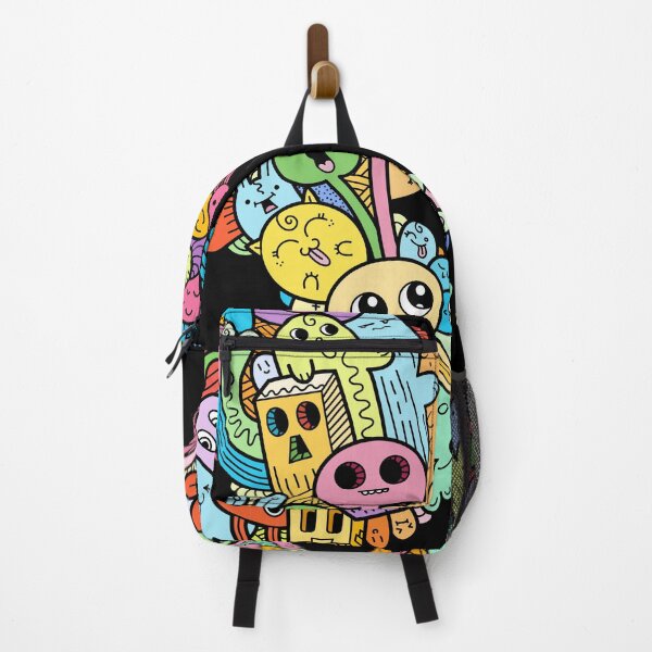 Item preview, Number 3 three - Funny and Colorful Cute Monster Creatures designed and sold by funwithletters.