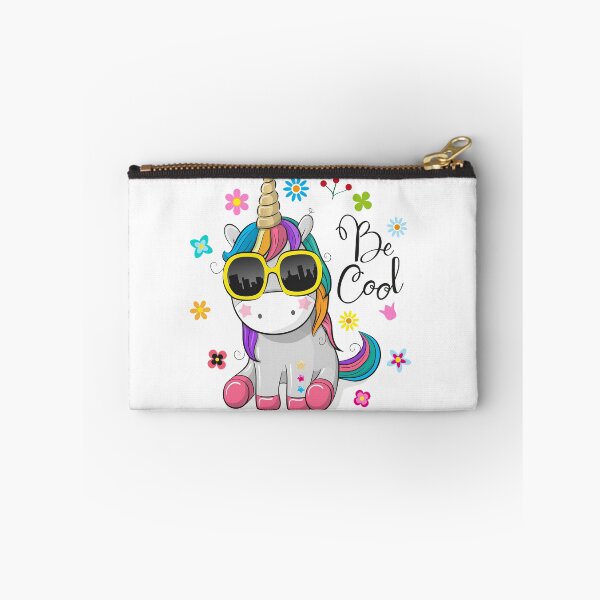 Item preview, Cute Unicorn Cartoon with Rainbow Hair  designed and sold by Ross-Sergey.