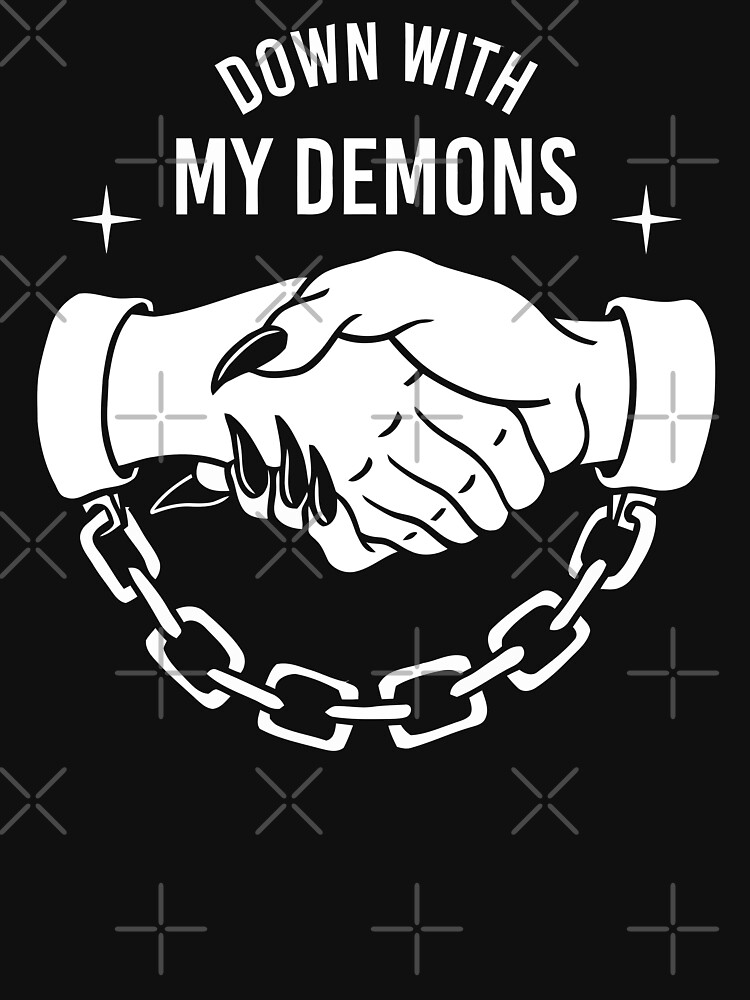 Down with best sale my demons hoodie