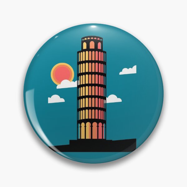 Item preview, Der Schiefe Turm von Pisa , Leaning Tower of Pisa designed and sold by Magdalena Teterdynko.