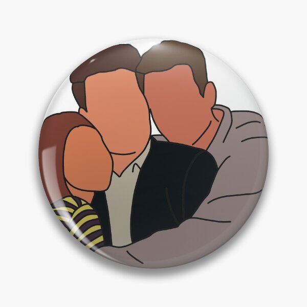 Item preview, Lily and Marshall hugging Ted designed and sold by RainWhite.