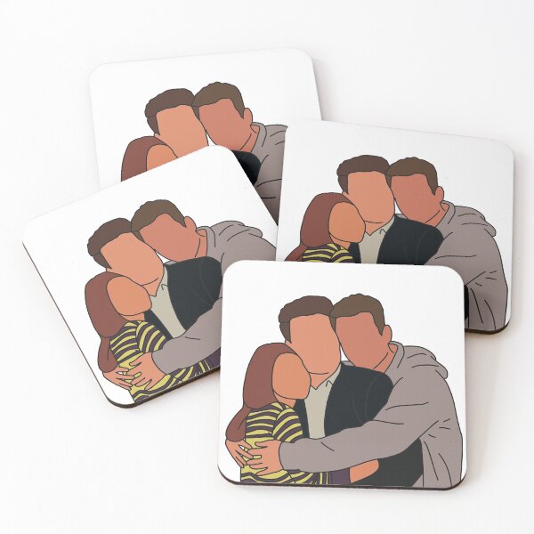 Item preview, Lily and Marshall hugging Ted designed and sold by RainWhite.