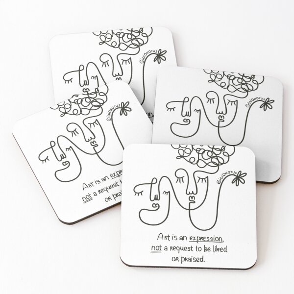 Item preview, Art is an expression! Line art designed and sold by IDIONOTUS.