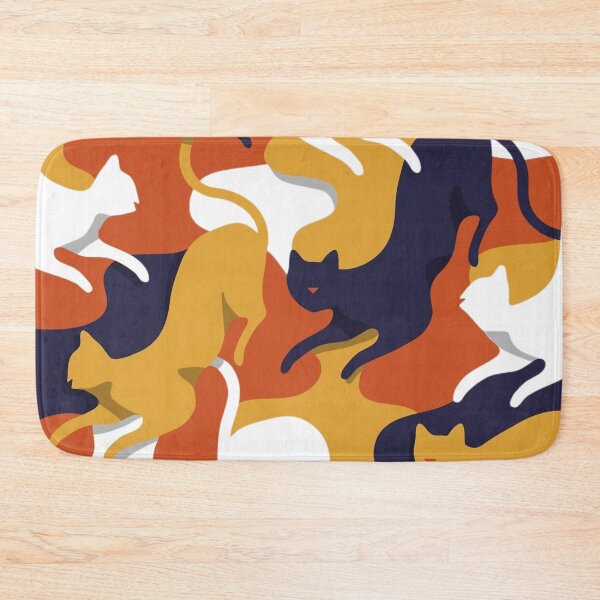 Item preview, Cats Camuflage Pattern designed and sold by DopeTops.