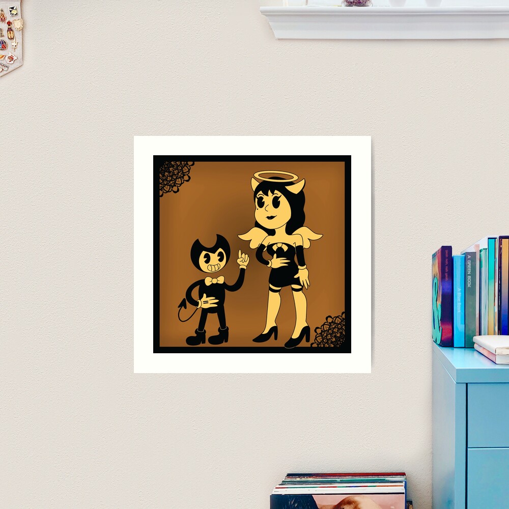 Bendy The Demon & Alice Angel (Tan Color)