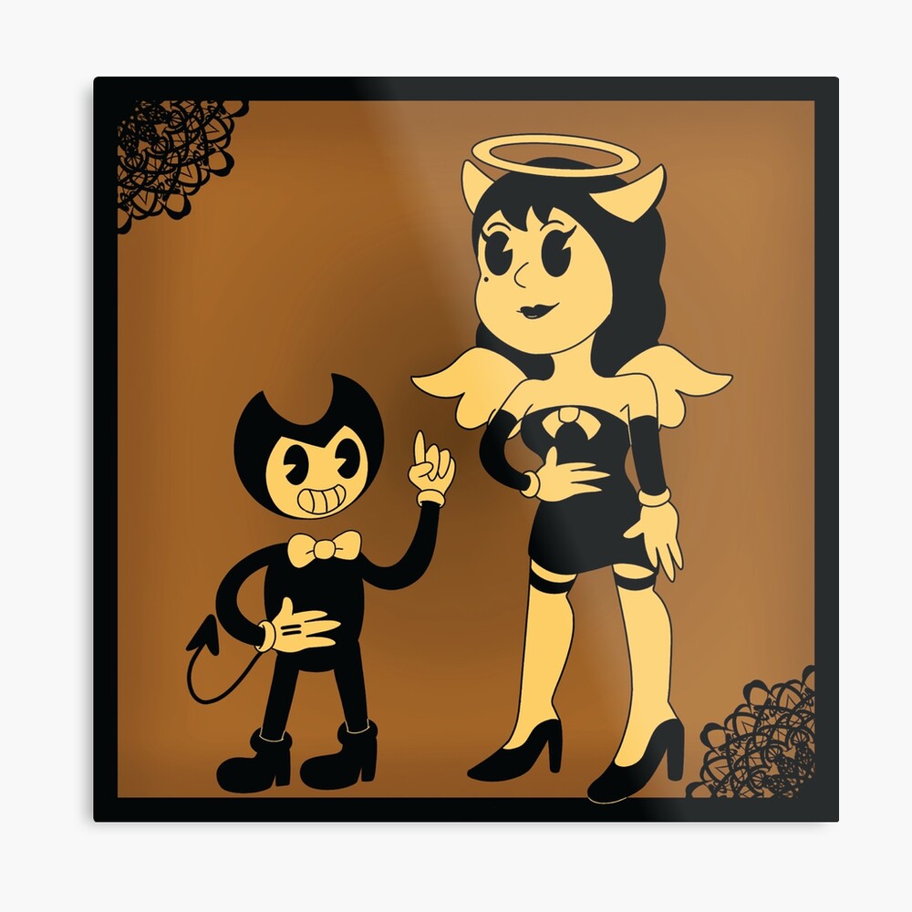 Bendy The Demon & Alice Angel (Tan Color)