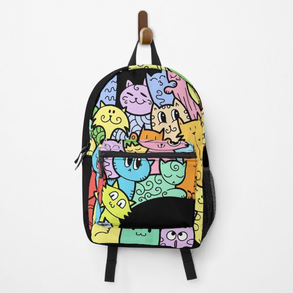 Item preview, Number 6 six - Funny and Colorful Cute Monster Creatures designed and sold by funwithletters.