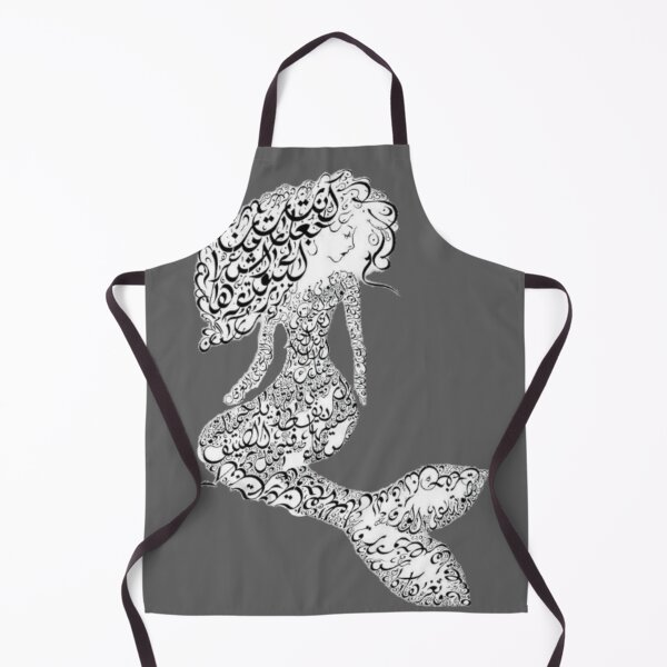 Item preview, Mermaid Image Arabic Calligraphy designed and sold by Mystery-shadow.