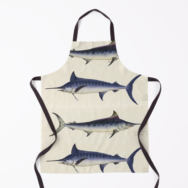 Item preview, Black marlin (Istiompax marlina) and Blue marlin (Makaira ampla) designed and sold by anmm.