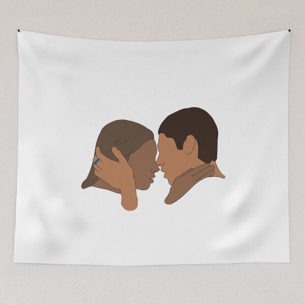Item preview, Two Kissing Heads designed and sold by RainWhite.