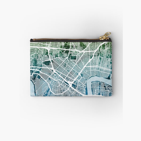 Item preview, New Orleans Street Map designed and sold by ArtPrints.