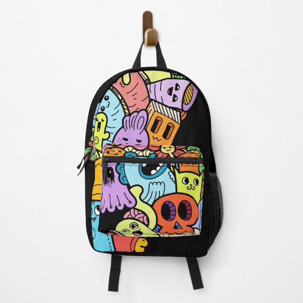 Item preview, Number 7 seven - Funny and Colorful Cute Monster Creatures designed and sold by funwithletters.