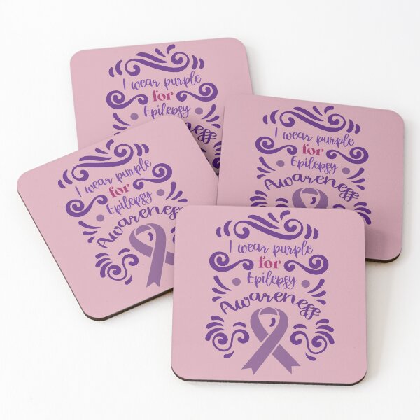 Item preview, I Wear Purple for Epilepsy Awareness designed and sold by choisanezine.
