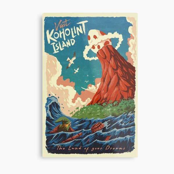 Visit Koholint Island Metal Print