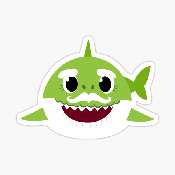 Shark Clipart Stickers Redbubble