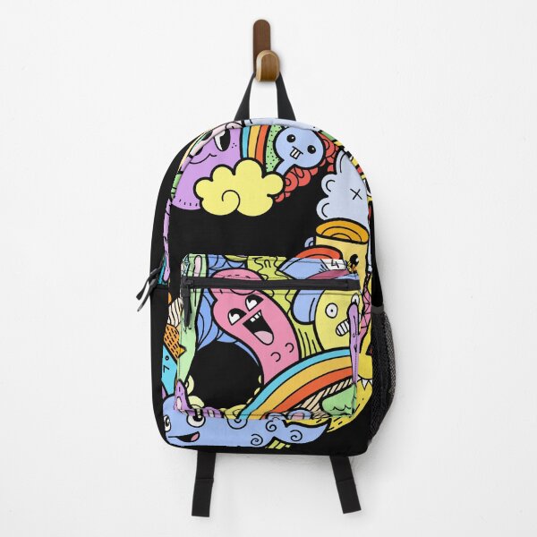 Item preview, Number 9 nine -Funny and Colorful Cute Monster Creatures designed and sold by funwithletters.