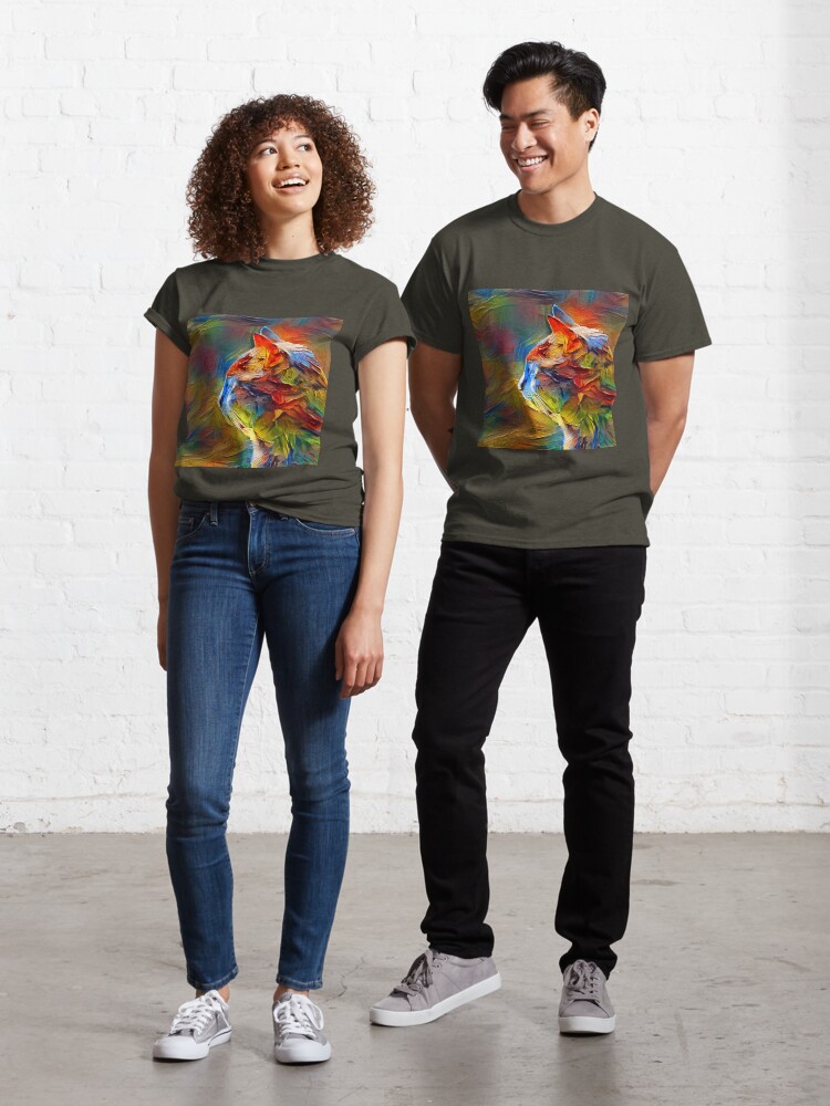 Thumbnail 1 of 7, Classic T-Shirt, Abstraction designed and sold by blackhalt.
