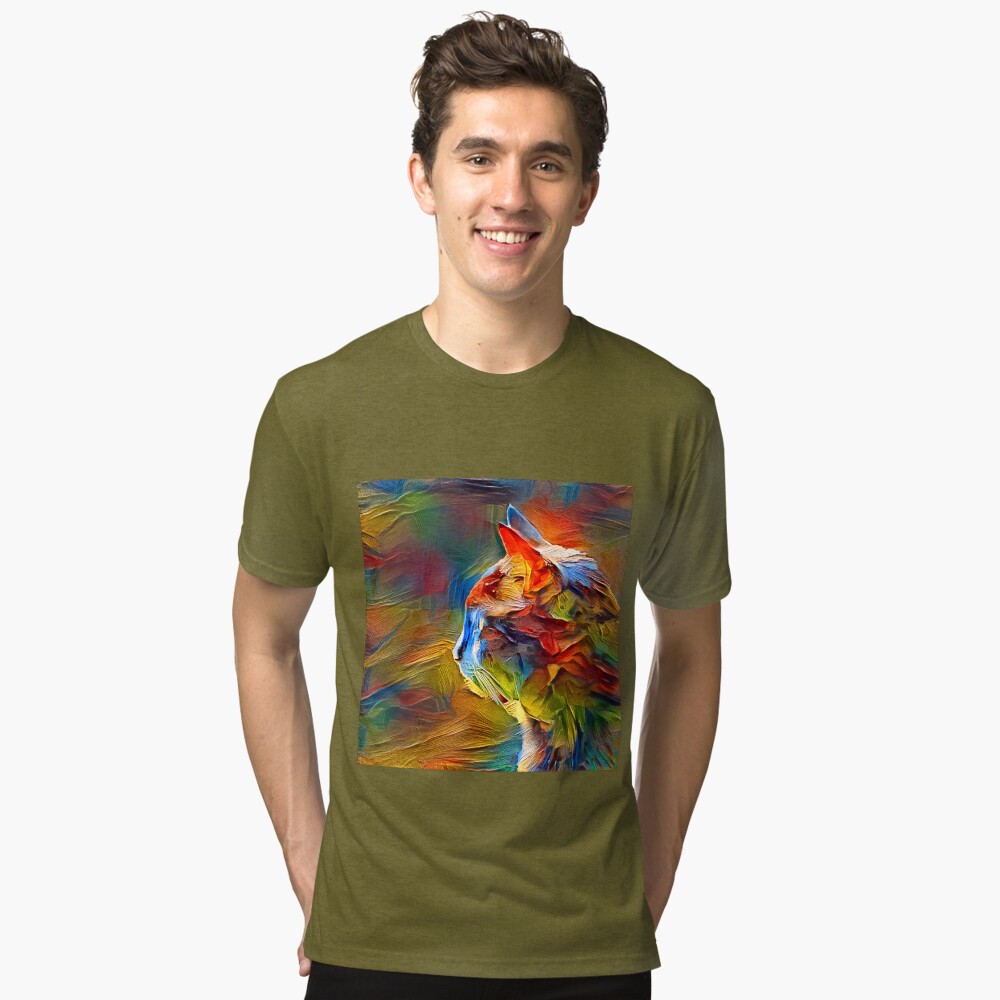 Item preview, Tri-blend T-Shirt designed and sold by blackhalt.