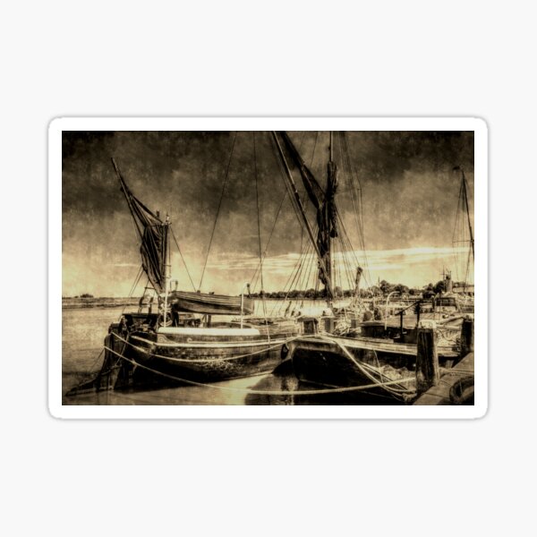 Item preview, Thames Sailing Barges Vintage designed and sold by Londonimages.