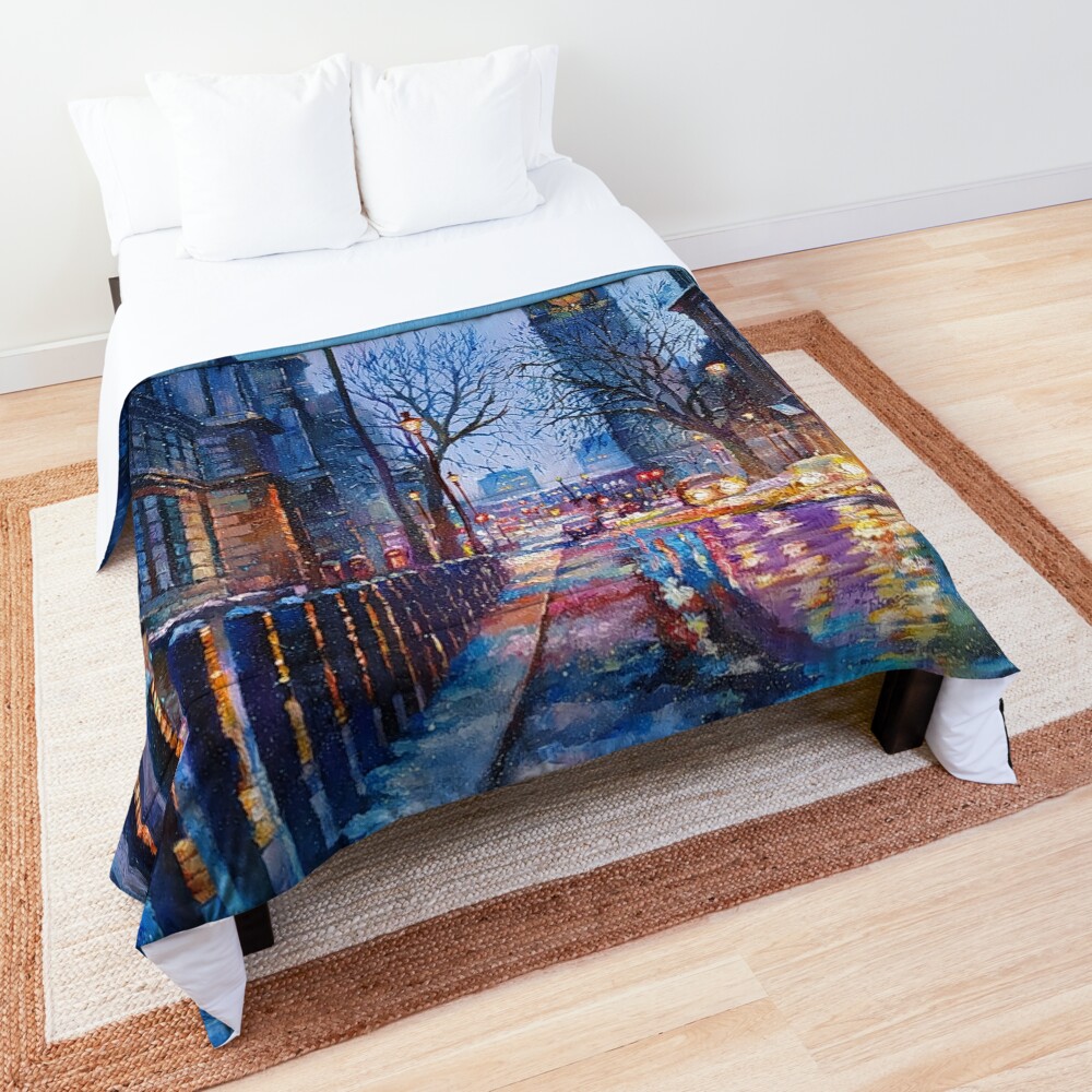 Item preview, Comforter designed and sold by rogerpanart.