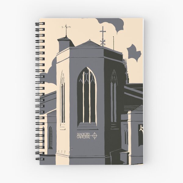 Item preview, Bradford Cathedral, Stott Hill designed and sold by Richard O'Neill Art.