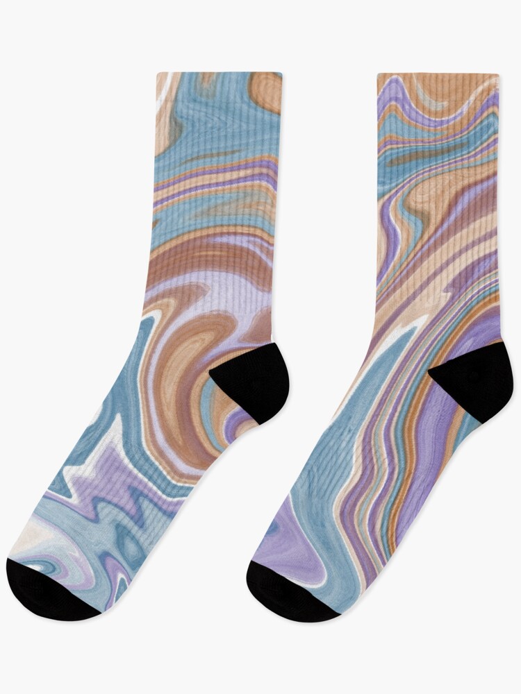 Thumbnail 1 of 5, Socks, Marble patterns designed and sold by Bitit.