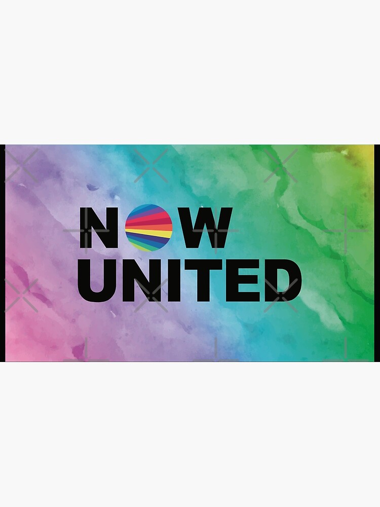 Now United Water Colors Poster For Sale By Mixednichos Redbubble